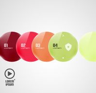 Circles presentation template N2
