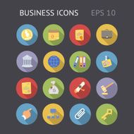 Flat Icons for Business N4