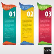 Vertical banner vector with number N7