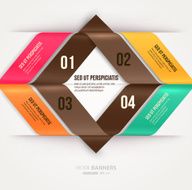 Abstract infographics design N85