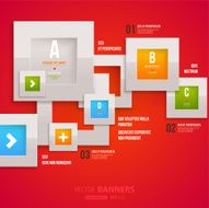 Abstract infografics design N67