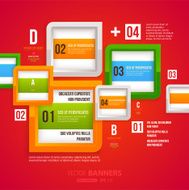 Abstract infografics design N69