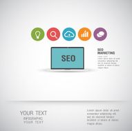 Set of SEO and Development icons N12