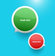 Speech bubbles N100