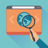Vector Flat icons - website code optimization