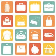 Vector Set of Bags Icons N13