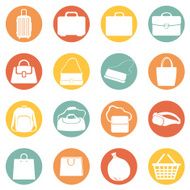 Vector Set of Bags Icons N14