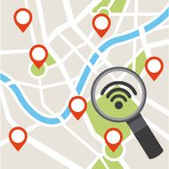 gps icon design N11