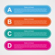 Infographic design template Vector illustration N75