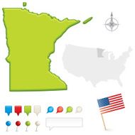 Minnesota State Map N2