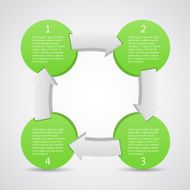 Modern vector template for your business project N367