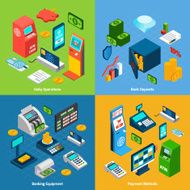 Isometric Banking Set
