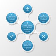 Metaball diagram Infographic elements N6