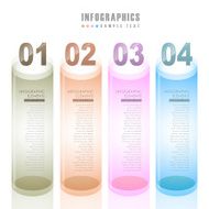 3d cylinder infographics