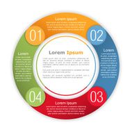 Circle Infographics Template N5