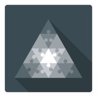 Triangle puzzle - 16 parts N2