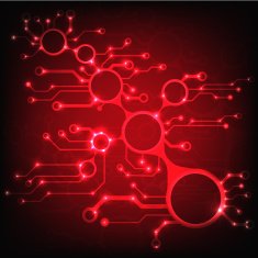Ðbstract circuit board techno background EPS10 vector illustration N7