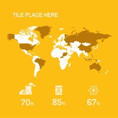 Map of the world N23