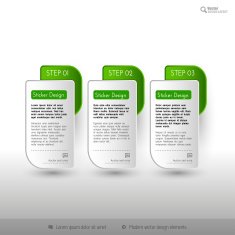 Business infographics template for web design N36