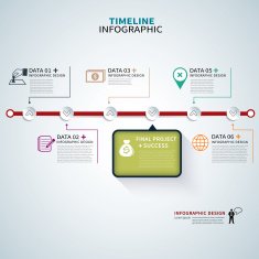 Timeline Infographic N61