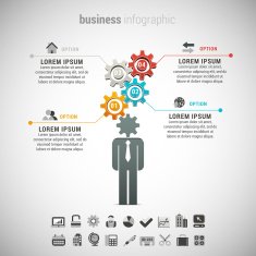 business infographic N519