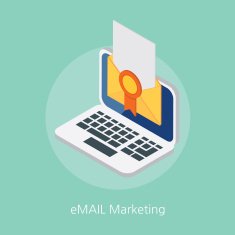 email marketing concept design 3d isometric vector illustration N2