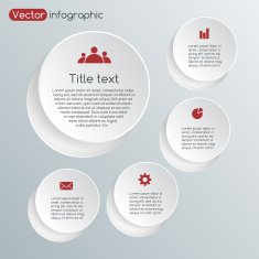 Modern vector template for your business project N346