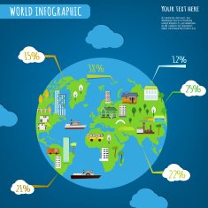 USA infographics WORK