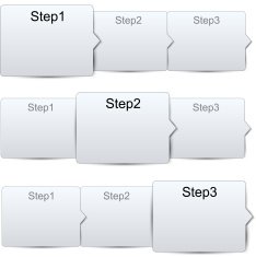 Vector step templates N7