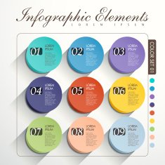 abstract option infographics N21