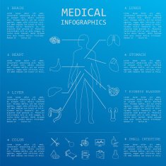 Medical and healthcare infographic N74