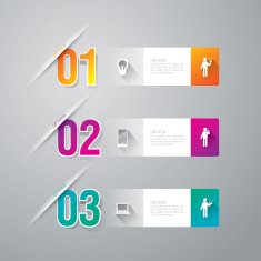 Infographics vector design template N428