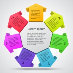 Modern vector template for your business project N347