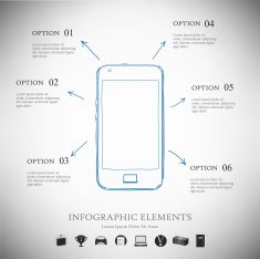 Vector infographic report template N29