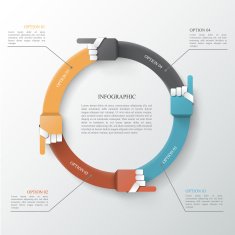 Infohraphic design template vector eps 10 illustration N4