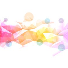 Low-poly infographics background N9