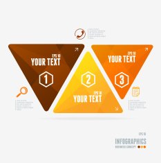 Vector text boxes infographics options banner N15