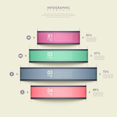 abstract chart infographics N11