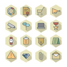 Thin Line Icons For Business and Finance N7