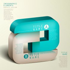 Vector abstract infographics N24