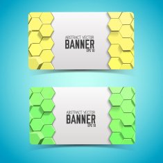 Modern design Business banner set N9