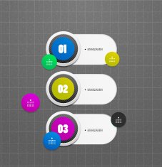 Option vector switch banner template