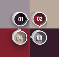 Round blocks with numbers N2