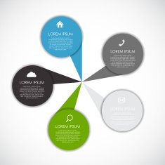 Infographic Templates for Business Vector Illustration N1993
