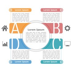 Infographics design template N81