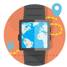 Travel with smartwatch N4