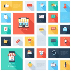 Shopping Icons N80