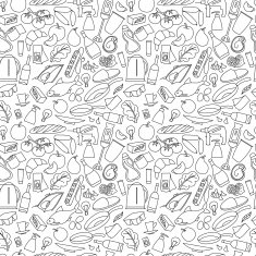Supermarket goods pattern N4