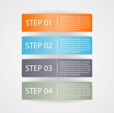Modern colorful infographic Design elements Vector illustration N2