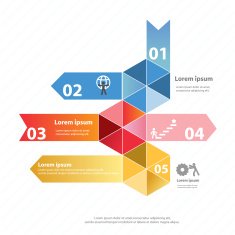 Vector business template N14